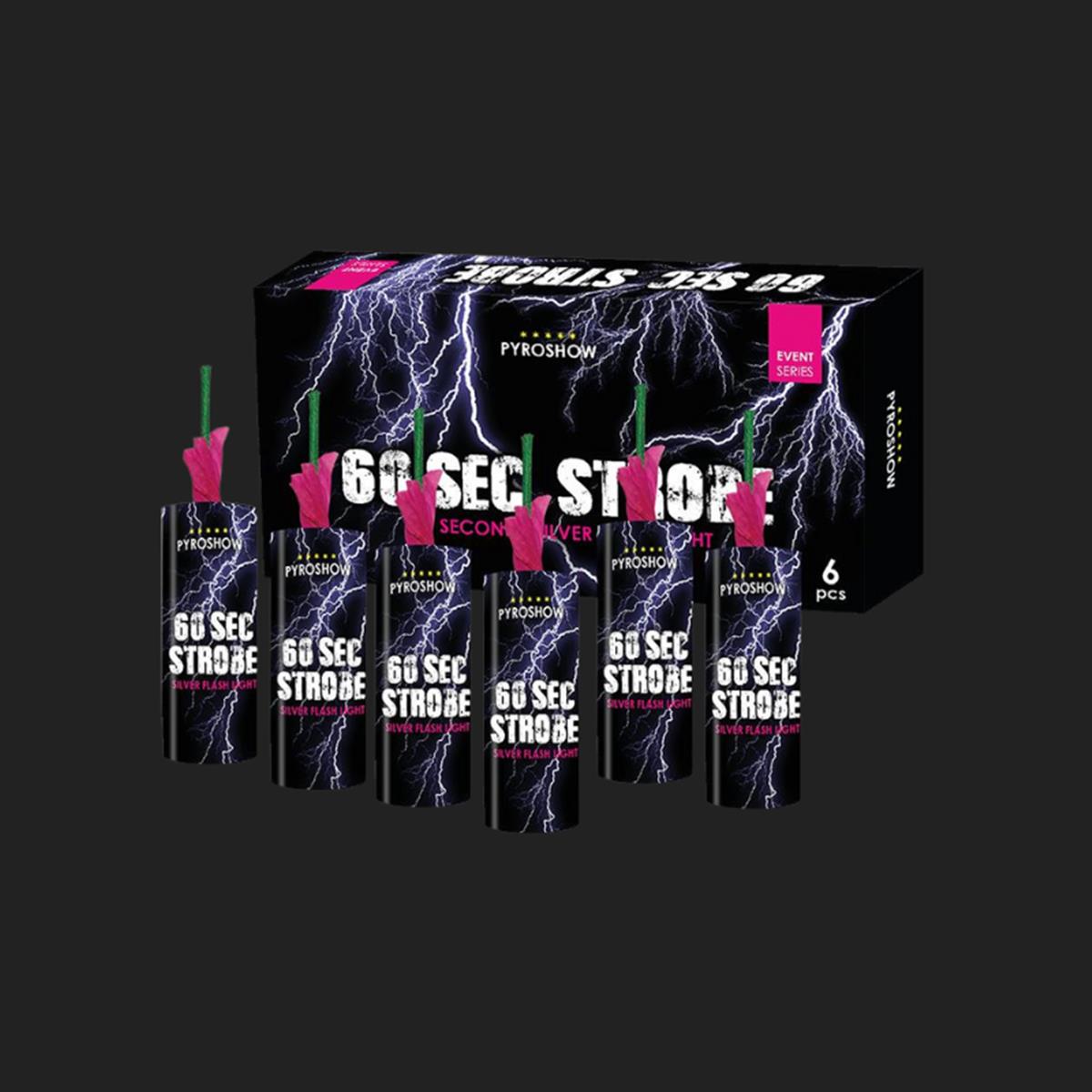 STROBOSCOPE 60SEC - 6 STUKS